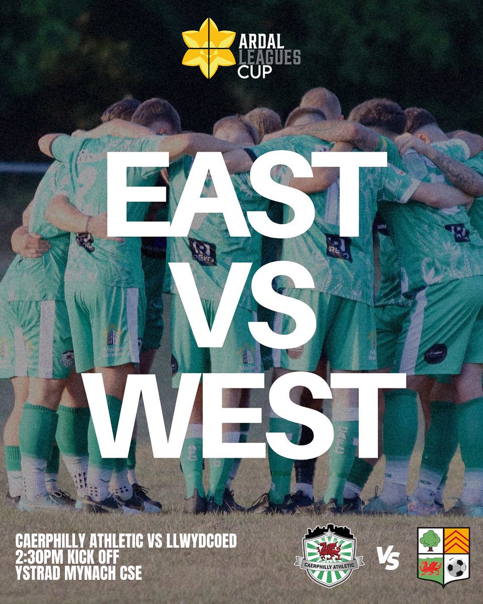 This Saturday we take on <a href="/AFCLlwydcoed/">AFC Llwydcoed</a> in the Ardal League Trophy 🏆 

⏰ 2:30pm
📅 30th August
📍 Ystrad Mynach CSE
💚 #TheAs