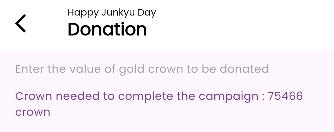 🗳️ QUEERI Funding support 

75,466 crowns to go!!! drop for junkyu!!!

Current gold crowns: 474,534 (86.3%)
🎯 550,000 crowns only
🗓️ 4 days left (09/01/2025)

#JunkyuBdayVT2025 #VoteforJUNKYU
#JUNKYU #준규 #ジュンギュ