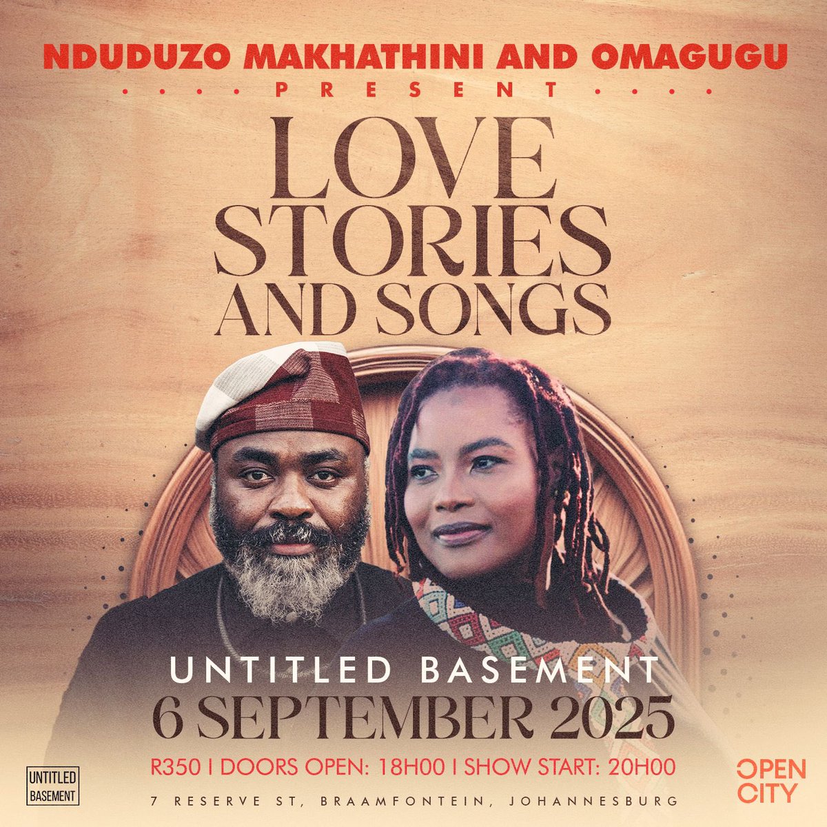 Excited to bring this project to Johannesburg w/ <a href="/Omagugu/">Omagugu Makhathini</a> 

link: quicket.co.za/events/333284-…