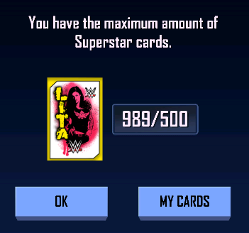 So Close to the 1000 Club 😅
#WWESuperCard