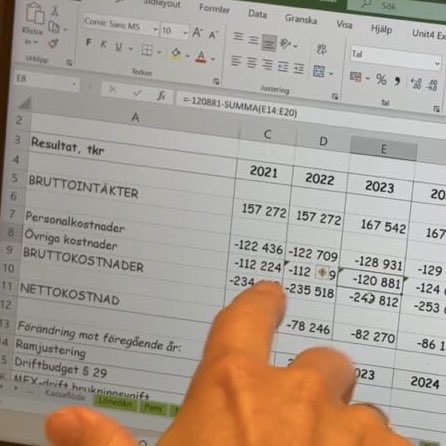 I Nybro kommun har ett fel i ett Excel-dokument skakat om hela ekonomin, avslöjade nyligen Barometern i en nästan farsartad granskning. 

När siffrorna hämtades från fel år glömdes värdeökningar, indexökningar på inflationen, på hyror, livsmedel, löneökningar bort.

Konsekvensen