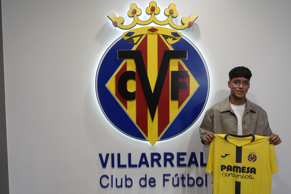 El internacional venezolano U20 Keyner Ron (2007), llega cedido con opción de compra al <a href="/VillarrealCF/">Villarreal CF</a> ✍🏼💛

#RGtalents ⚽️
