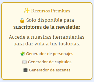 Antonito3x's tweet photo. 🔒 En https://t.co/aDvgxiELiX ya puedes acceder a:
🧩 Generador de personajes
📖 Generador de capítulos
🎬 Generador de escenas
➡️ Herramientas exclusivas para suscriptores de la newsletter.
Gratis, fáciles y pensadas para escritores ✍️✨ https://t.co/POegrzcJ8n