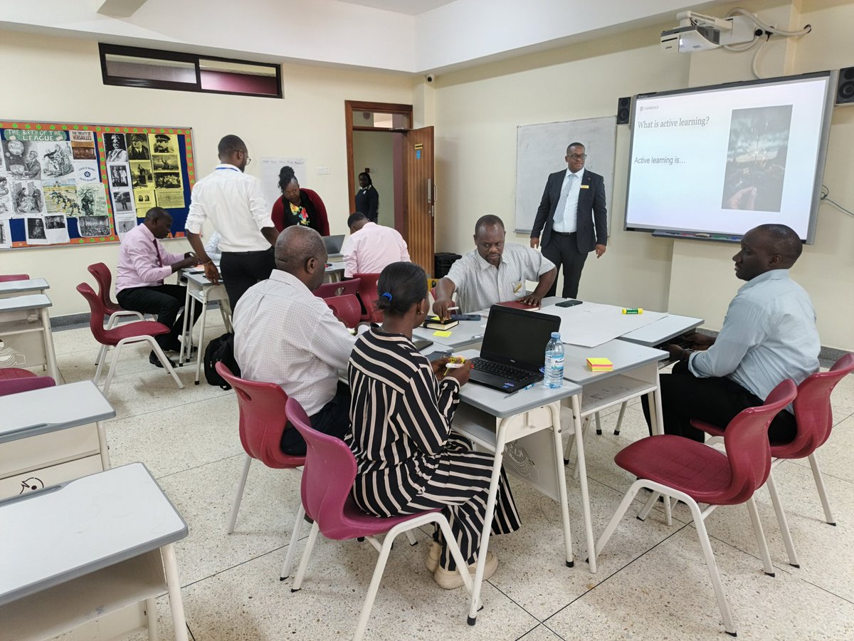 KabojjaSchool's tweet photo. Excellence is a journey. At Kabojja International School, growth is at the heart of our culture.

This week’s CPD empowered staff in:
- Classroom Management
- Senatical Training
- Assessment Tracking
- Active Learning
- AI in Education
#StriveToAchieve #ContinuousLearning https://t.co/C5UZ4E3EsQ