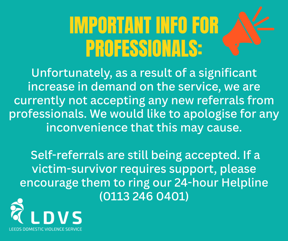 Leeds Domestic Violence Service tweet media