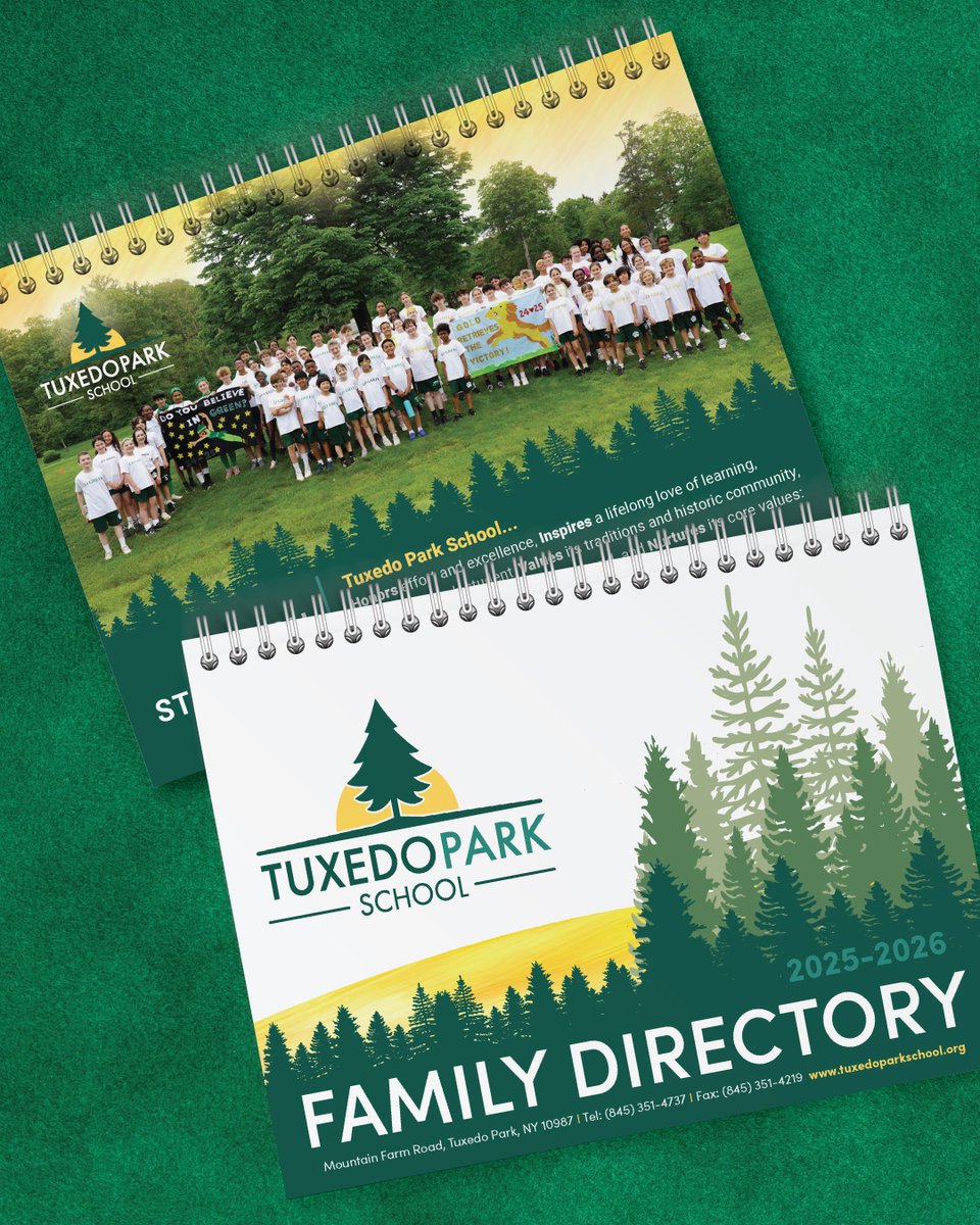 OnTheMarkComm's tweet image. ✨ Project Highlight ✨

 We partnered with Tuxedo Park Schools to design and print their School Directory 📘—a project that transforms essential information into a polished, professional resource. Functional, beautiful, and crafted with care for their community!