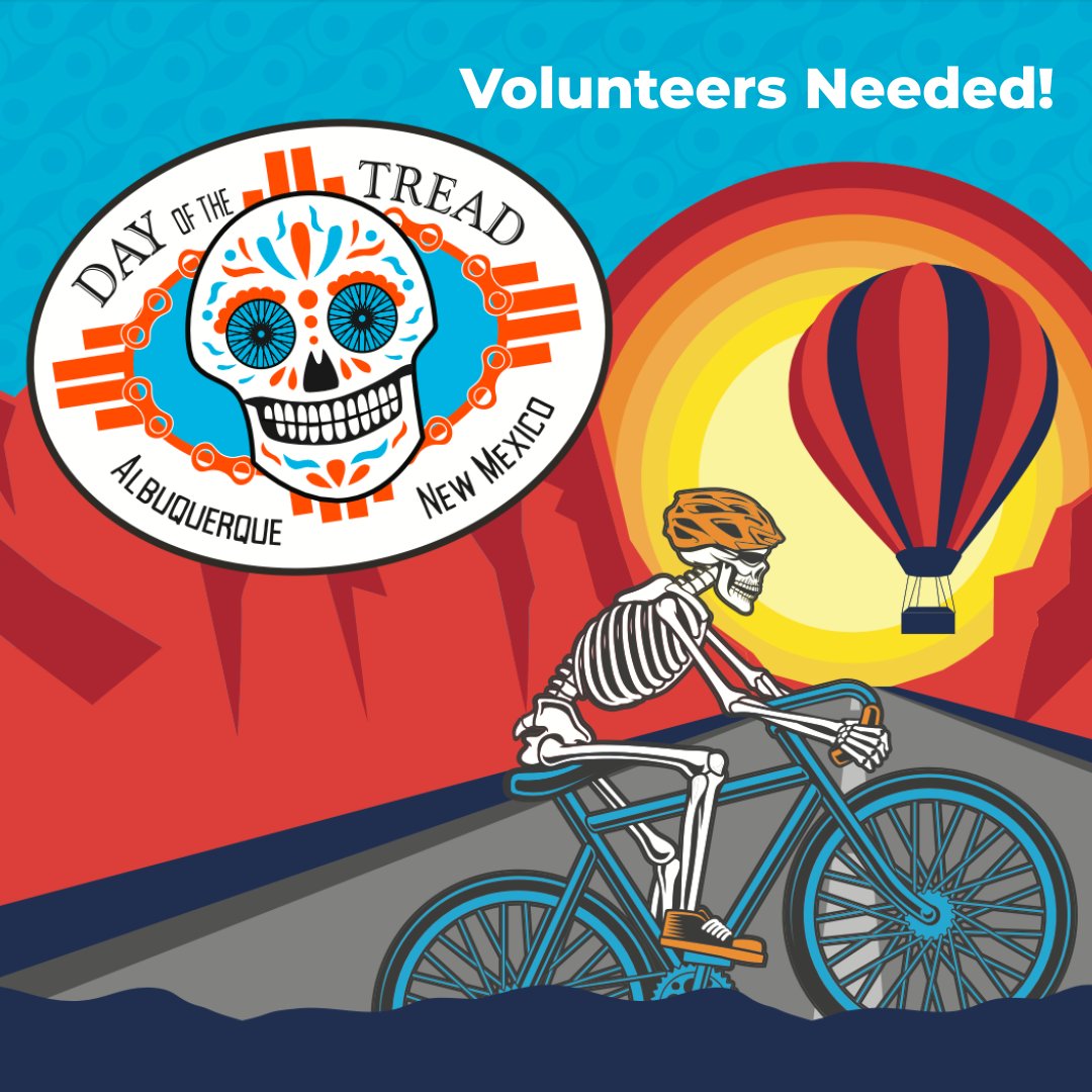ABQ's annual Halloween &amp; Día de los Muertos-themed celebration on wheels takes place Oct. 24–26, 2025, and volunteers are needed!

👻 Ready to get involved? View open slots and sign up here: signupgenius.com/go/10C0B4DAEAB…