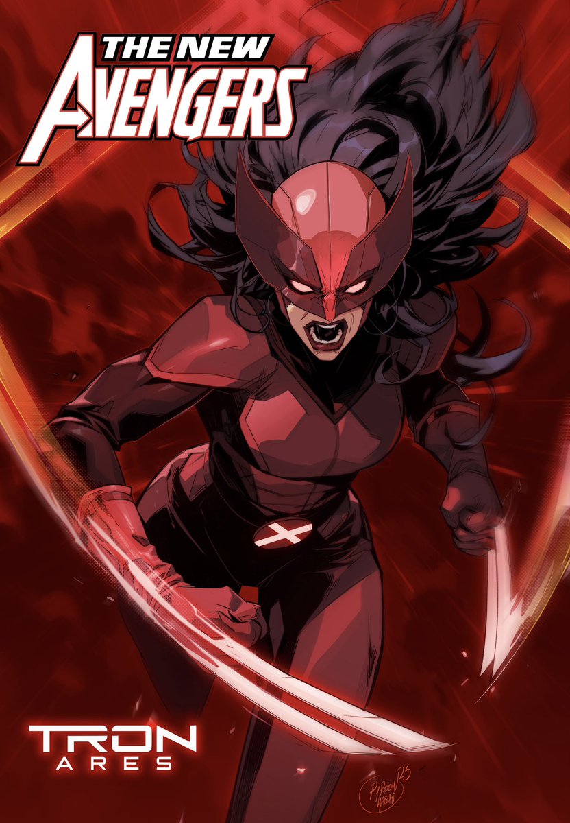 Pyroowdaily (@hichamhabchi) on Twitter photo The New Avengers in the grid β‘
This one was pure fun, I grew up loving the TRON aesthetic, so getting the chance to bring that vibe into <a href="/marvelcomics/">marvelcomics</a> and Laura Kinney was a blast!
My TRON-ARES Variant Cover for NEW AVENGERS #5 drops 10/1.
Written by <a href="/samhumphries/">Sam "The Hammer" Humphries</a>
Interior The New Avengers in the grid β‘
This one was pure fun, I grew up loving the TRON aesthetic, so getting the chance to bring that vibe into <a href="/marvelcomics/">marvelcomics</a> and Laura Kinney was a blast!
My TRON-ARES Variant Cover for NEW AVENGERS #5 drops 10/1.
Written by <a href="/samhumphries/">Sam "The Hammer" Humphries</a>
Interior