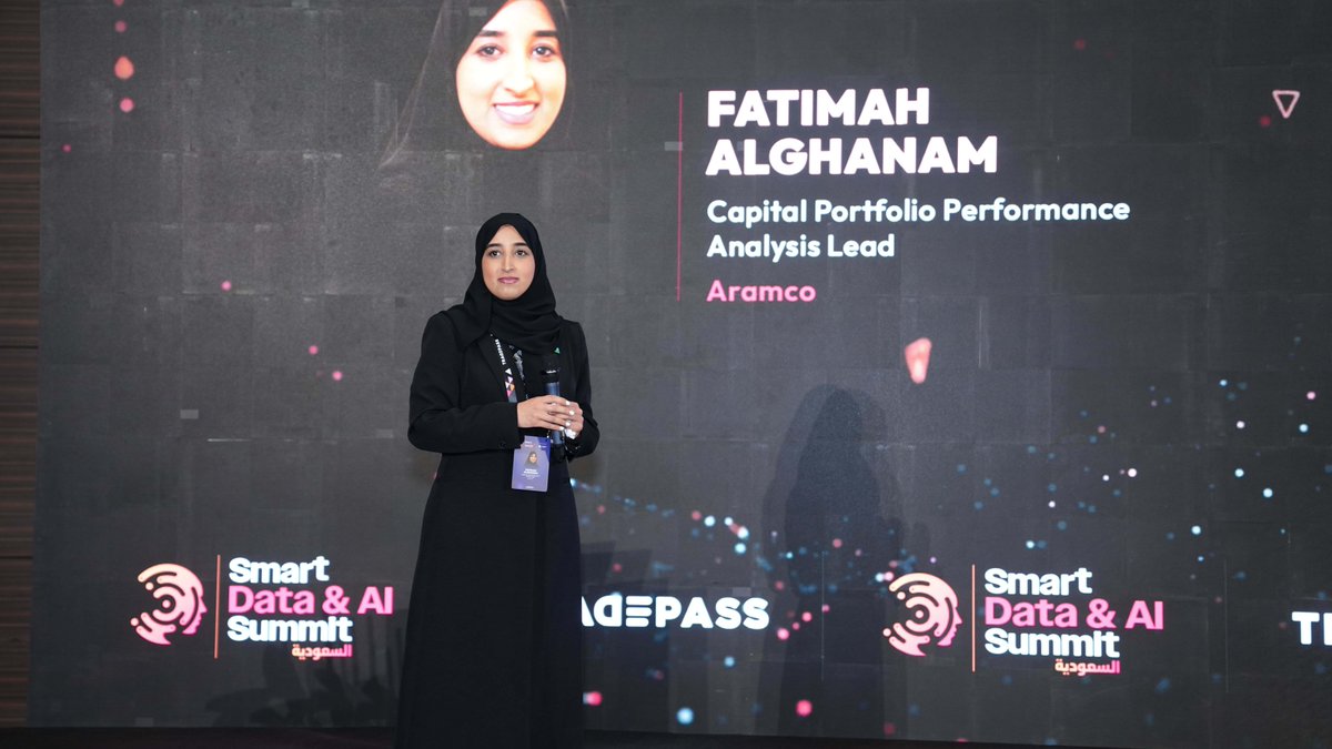 Tradepassglobal's tweet image. 📊 Revolutionizing Capital Portfolio Management — Fatimah AlGhanam, Aramco, showcases how AI-powered predictive analytics drive real-time insights, efficiency &amp;amp; smarter decisions.

📍 Smart Data &amp;amp; AI Summit – Saudi Arabia | JW Marriott Hotel Riyadh 

#SDAIS #PredictiveAnalytics