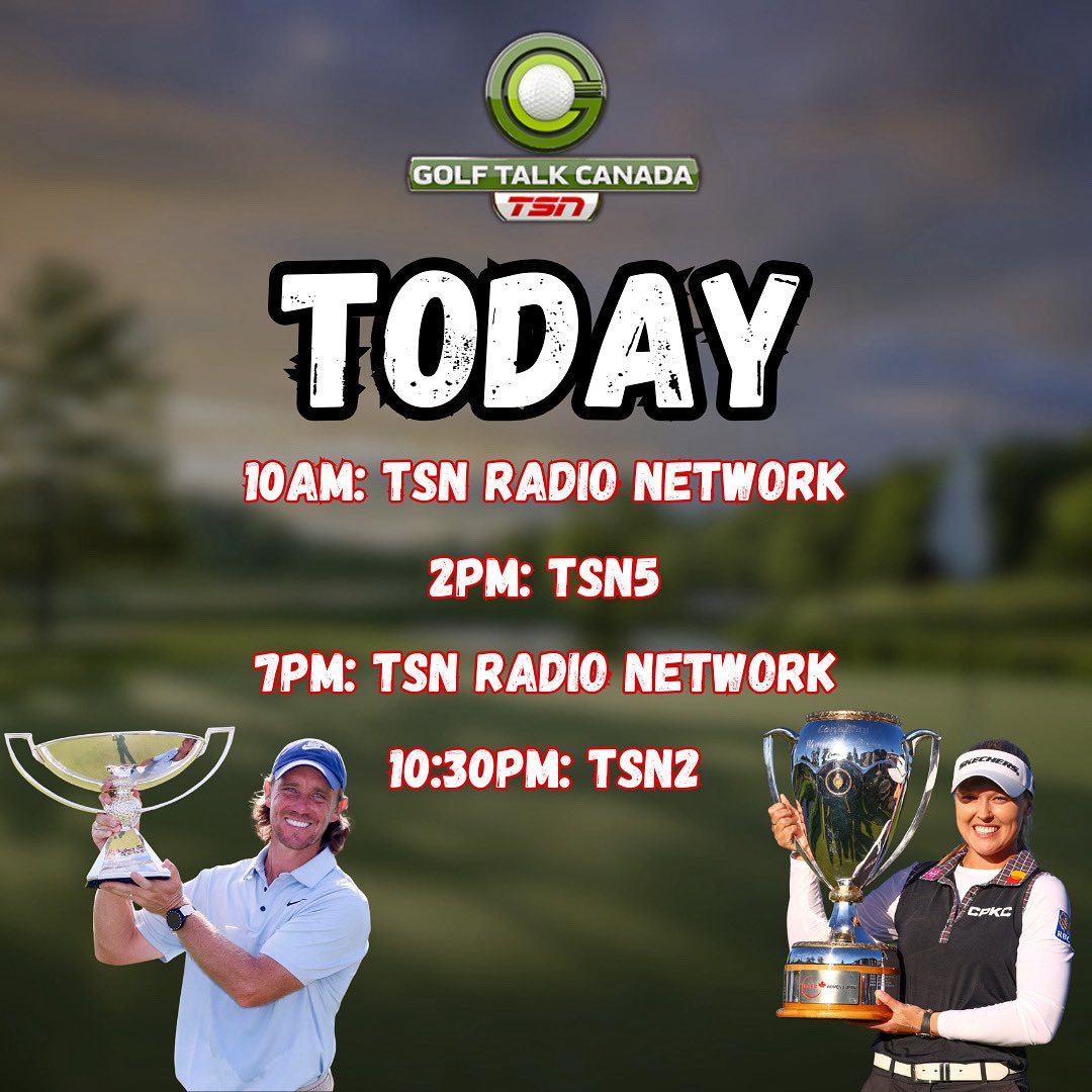 Join us throughout the day on TSN &amp; the TSN Radio Network!!