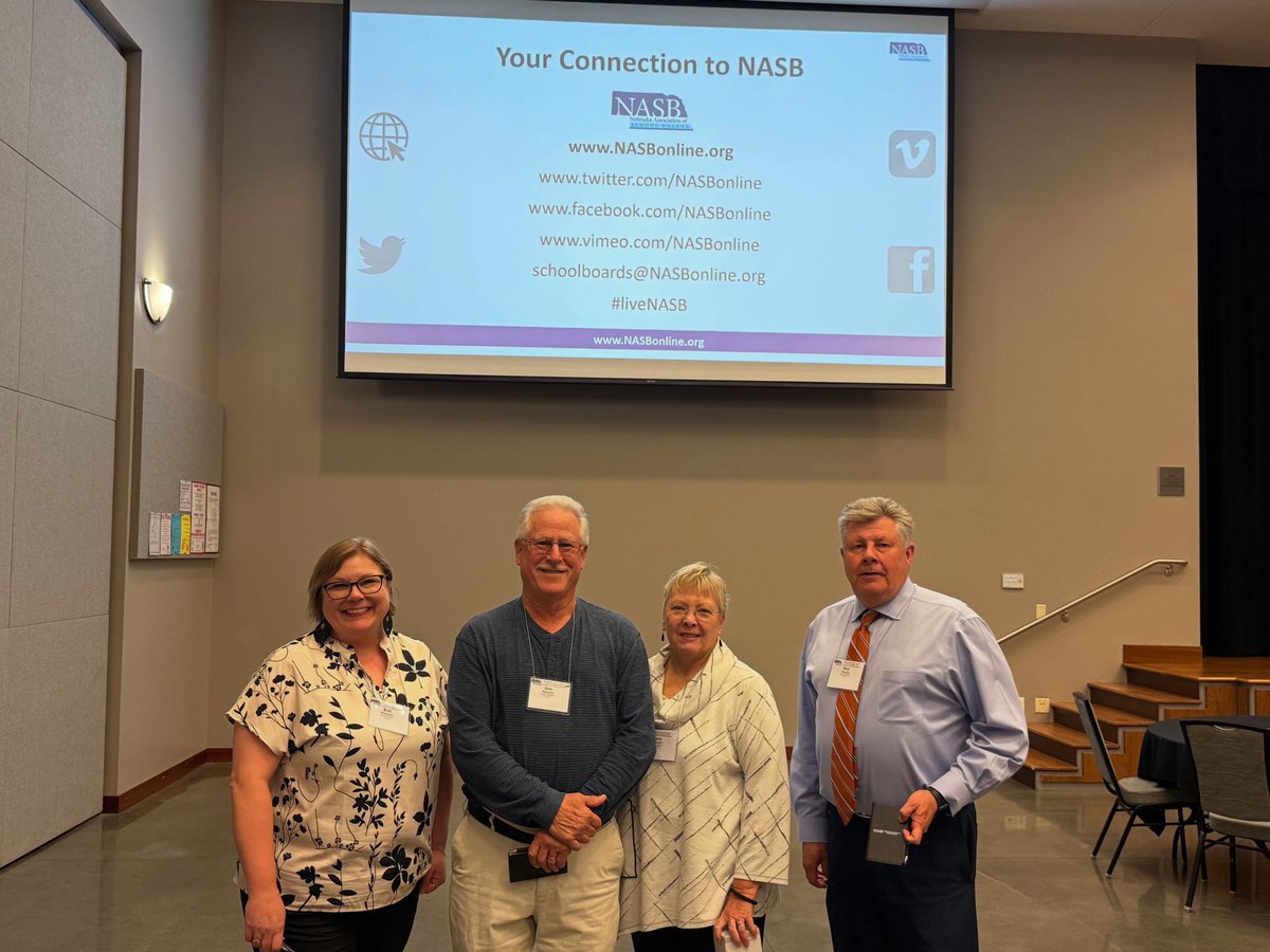 Brian Maschmann (@bmaschman) on Twitter photo <a href="/NASBonline/">Nebraska Association of School Boards</a> hosted a great Area Membership meeting last night in York. <a href="/ESU6_NE/">ESU6</a> had 4 award winners.  <a href="/ESU6HR/">ESU 6 HR</a> <a href="/NASBonline/">Nebraska Association of School Boards</a> hosted a great Area Membership meeting last night in York. <a href="/ESU6_NE/">ESU6</a> had 4 award winners.  <a href="/ESU6HR/">ESU 6 HR</a>