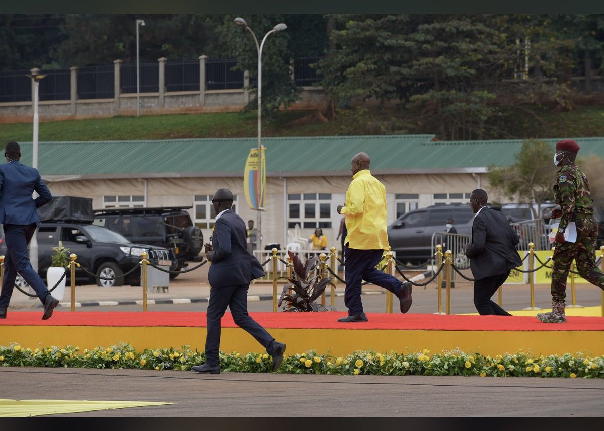 Give him his flowers ❤️💪 strong, fit and ready to protect the gains. Long Live Mzee 🙏