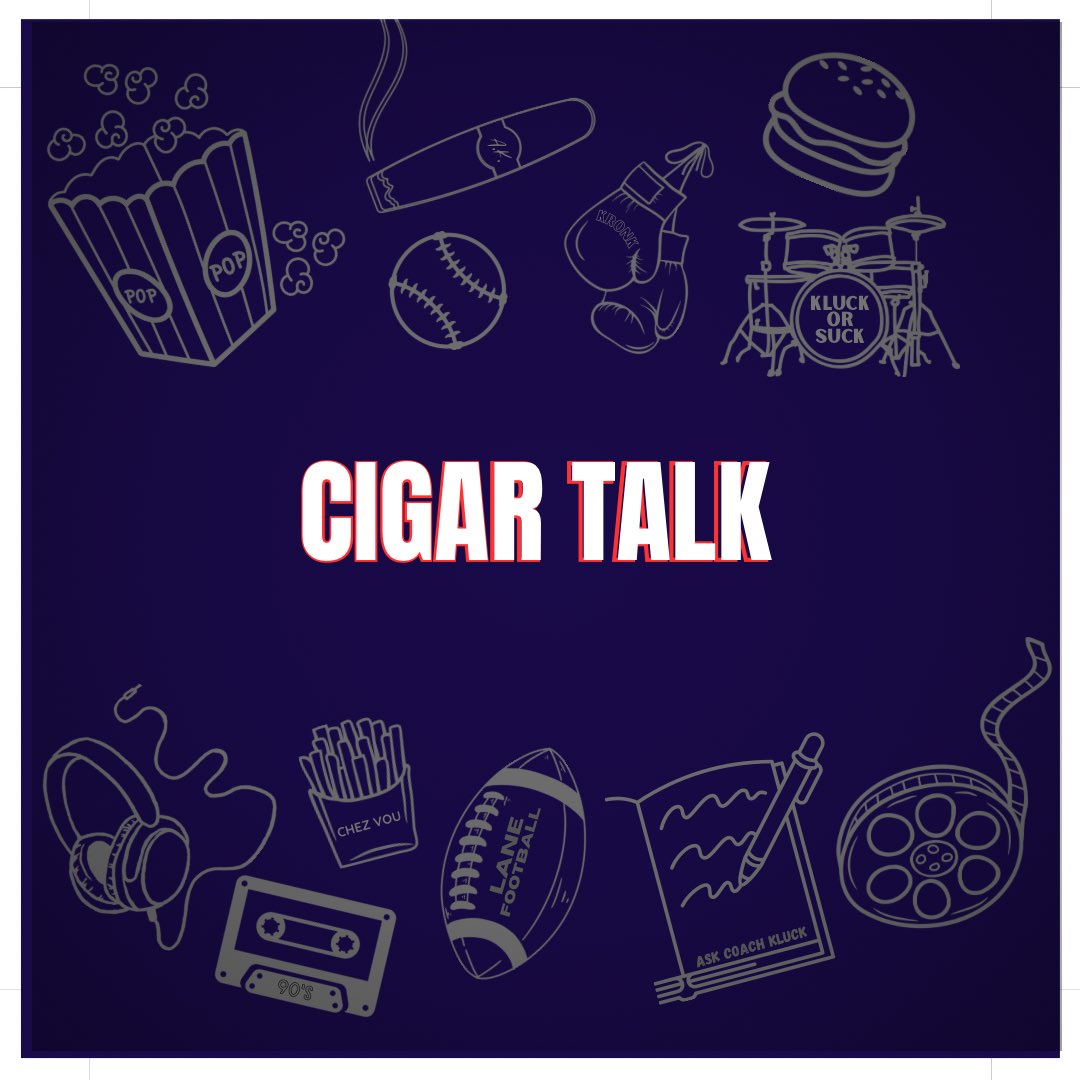 kluckcast's tweet image. Today's topics include:
- Ted's back in school
- Cigar talk