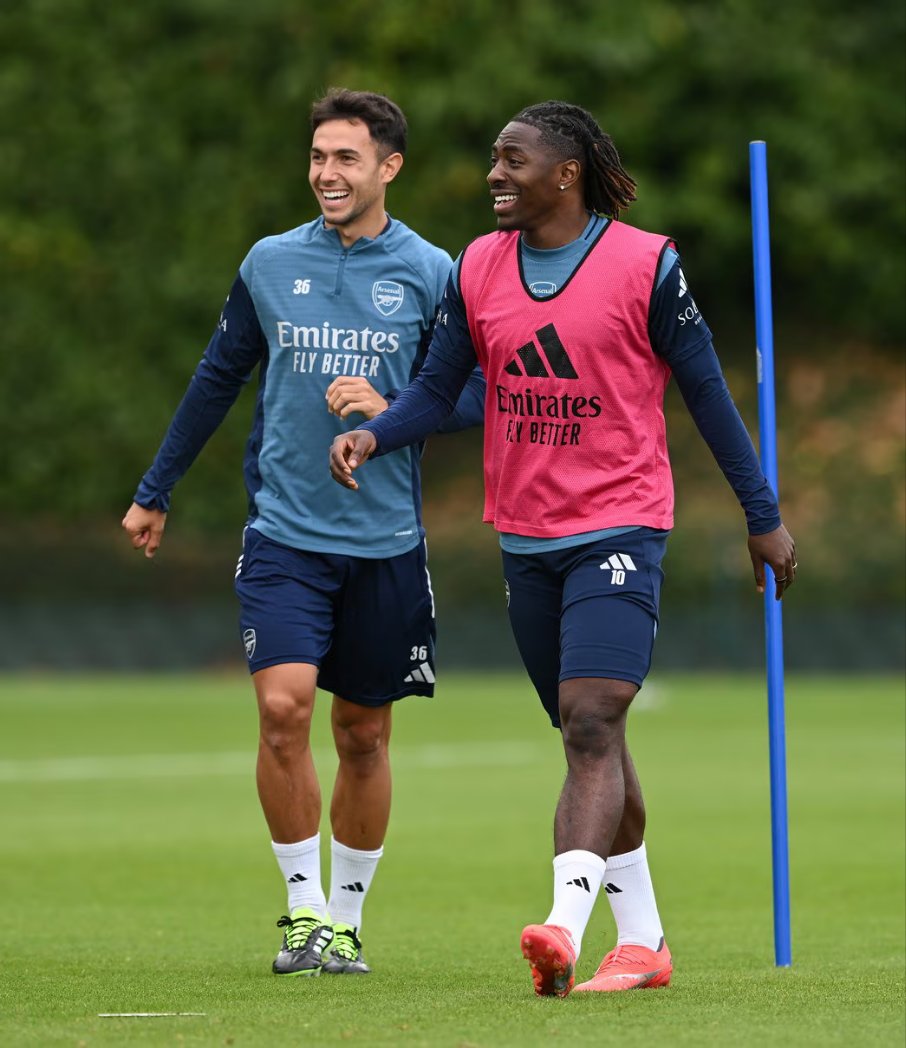 The Smile bros - Eze and Zubimendi have been United 😁