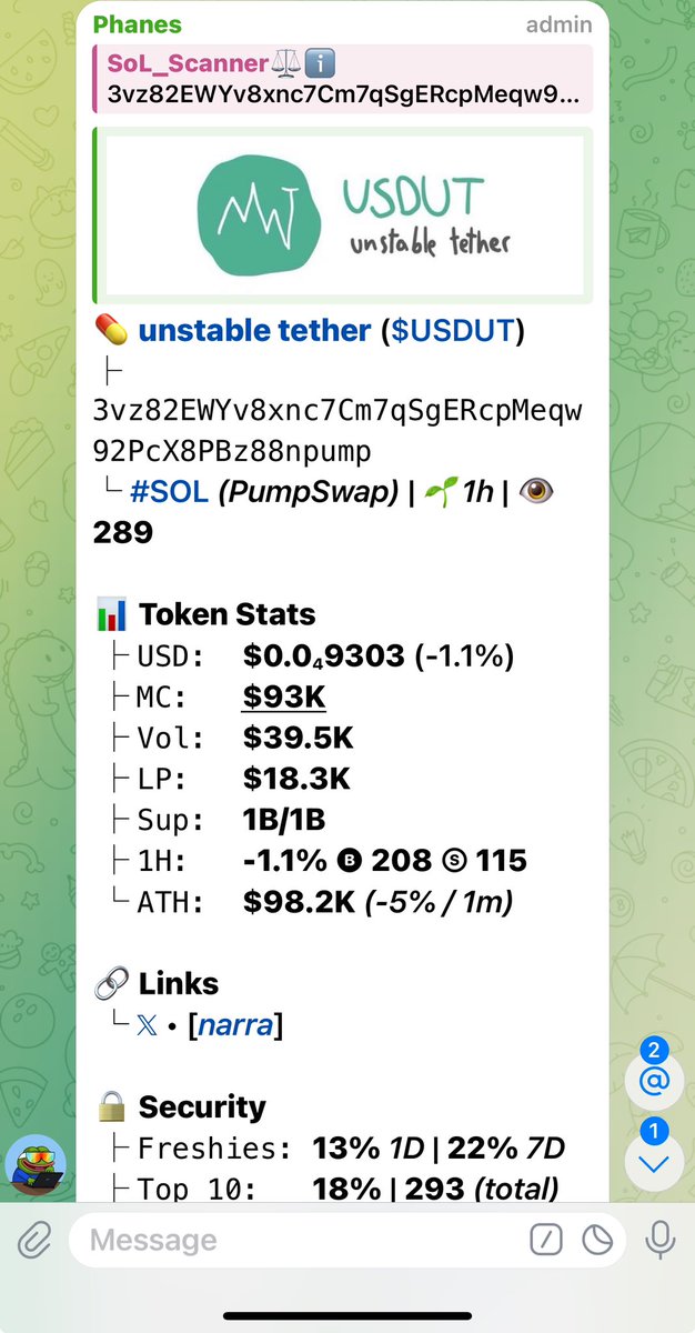 SoL_Scanner0's tweet image. #UNSTABLETETHER SENDING HIGHER FROM MY CALL
$USDUT

3vz82EWYv8xnc7Cm7qSgERcpMeqw92PcX8PBz88npump