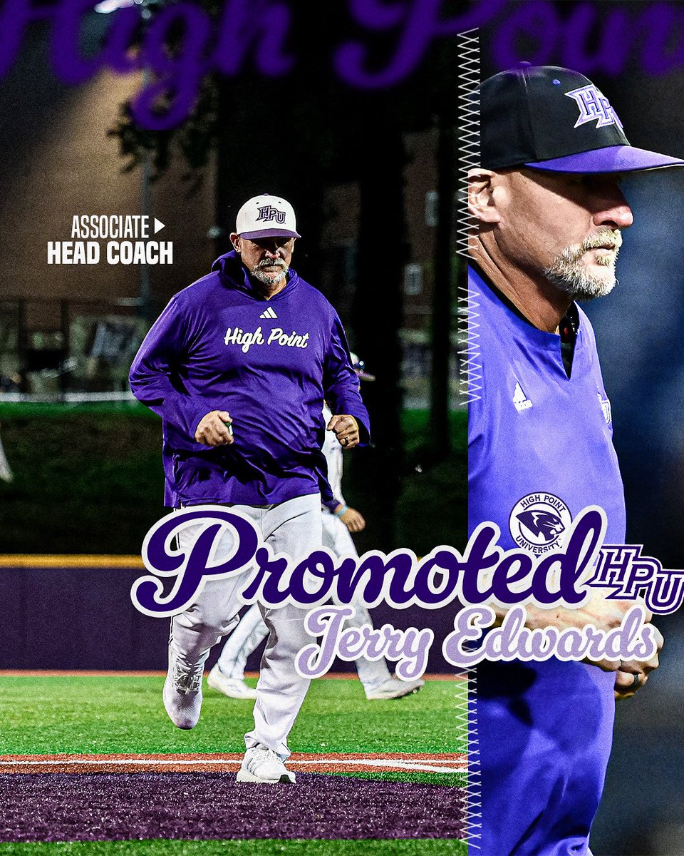 𝑷𝑹𝑶𝑴𝑶𝑻𝑬𝑫 👆

Coach Edwards has been promoted to Associate Head Coach!! 

#GoHPU