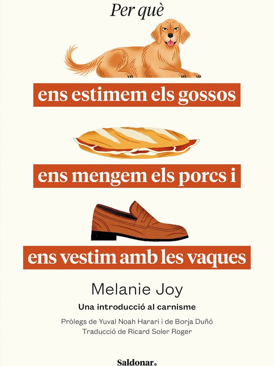 VEGAN FEST ® Ⓥ (@veganfestcat) on Twitter photo A Vegan Fest farem la presentació oficial en català del llibre més conegut de la doctora Melanie Joy
(editat per <a href="/saldonar/">Saldonar</a>).
El periodista i escriptor <a href="/borjada/">Borja Duñó</a> que també ens acompanyarà a Vegan Fest, signa el pròleg del llibre
<a href="/BeyondCarnism/">Beyond Carnism</a> 
#veganfest ✊🏻🥕 A Vegan Fest farem la presentació oficial en català del llibre més conegut de la doctora Melanie Joy
(editat per <a href="/saldonar/">Saldonar</a>).
El periodista i escriptor <a href="/borjada/">Borja Duñó</a> que també ens acompanyarà a Vegan Fest, signa el pròleg del llibre
<a href="/BeyondCarnism/">Beyond Carnism</a> 
#veganfest ✊🏻🥕