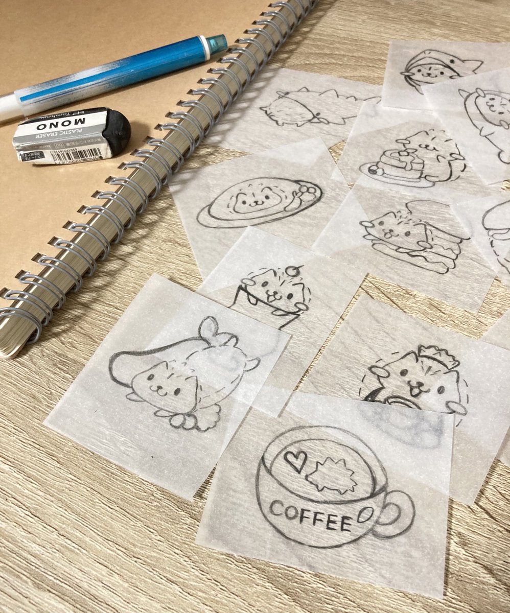 次の10月のイベントまで少し間が空くな〜
と思ってたけど、今週で8月が終わり、
もうすぐ9月に入るという事実にビックリ
( ⊙⊙)!! 意外と時間ないぞ…？笑💦

大丈夫。焦らず、焦らず。
作りたいものたくさんで、とりあえず
書き出したら余計迷っちゃったけど🥹
なんとか方針決まったし！これでいこ！