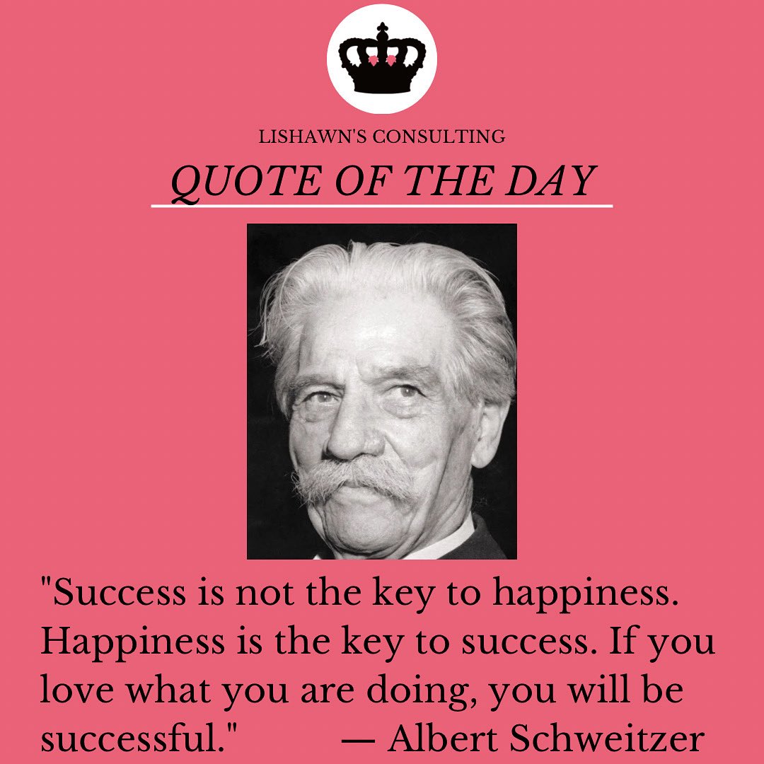 Are you letting your happiness lead to your success? Comment down below! 👇✨

#lishawnsconsulting
#shinebrightlikeadiamond 
#love
#life
#happiness
#success
#fridayvibes
#goodvibes
#vibes
#blessed
#life
#year
#end
#support
#lishawn
#consulting
#consult
#positivemindset