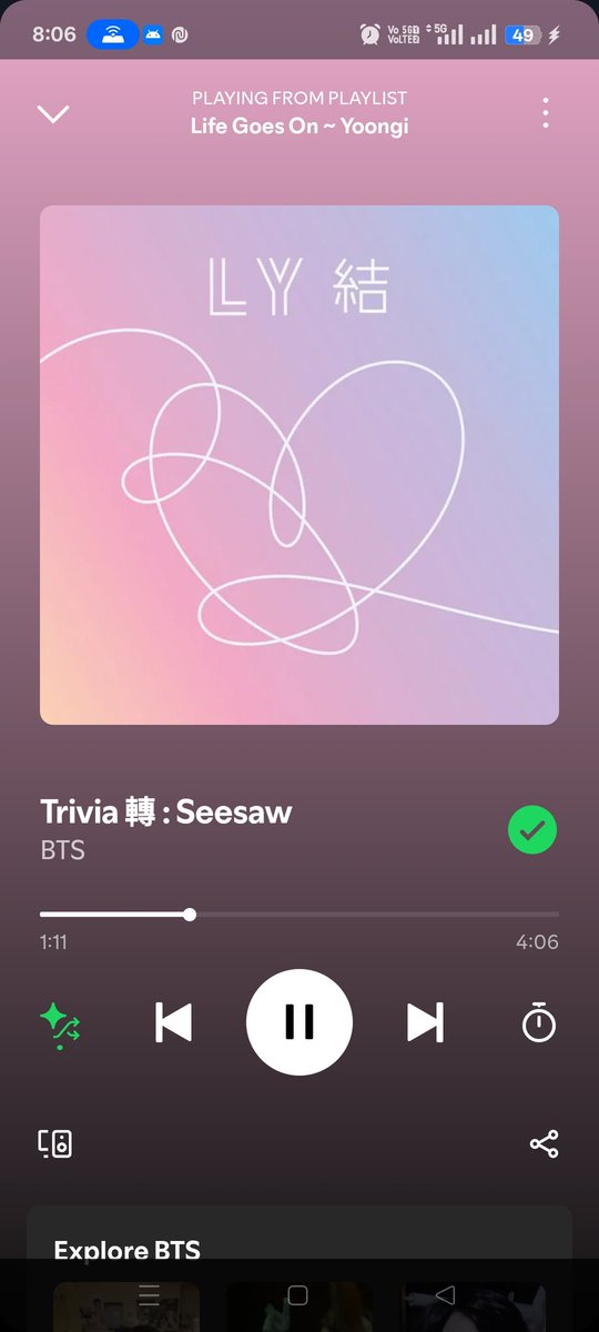 bangtanthirst07's tweet photo. I like the Love Yourself: Tear era the most because it showed BTS’s emotional depth with Fake Love, had stunning performances, and spread the powerful message of self-love while marking their global breakthrough. 💜
#TeamKKAEPJJANG
#Geniuslabstreamers
#RoadToBillions https://t.co/Tb7QLxfO8f