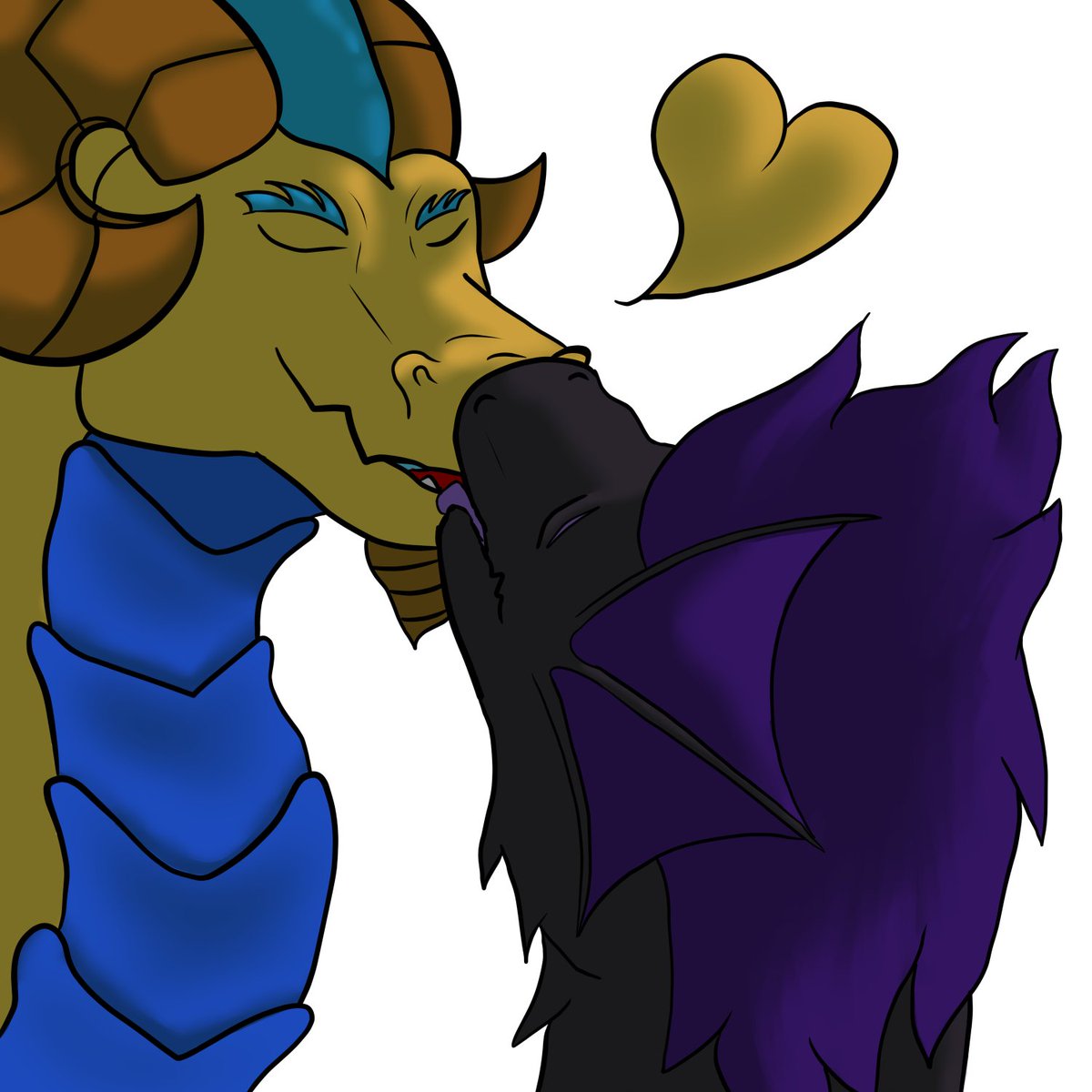 ptarodex's tweet photo. Have some more kissing stickers!

If you want to have one reach out to me!

#sfw #furry #scalie #sticker https://t.co/GXf1anZTst