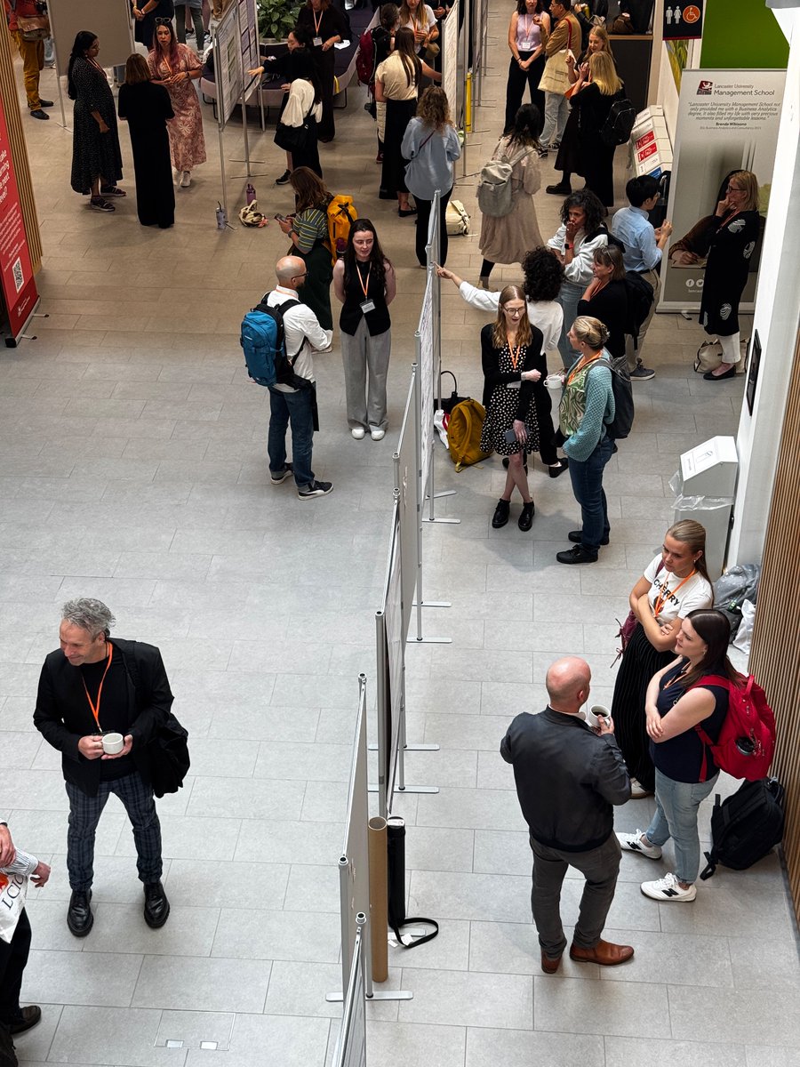 Poster session 1 is underway in the foyer