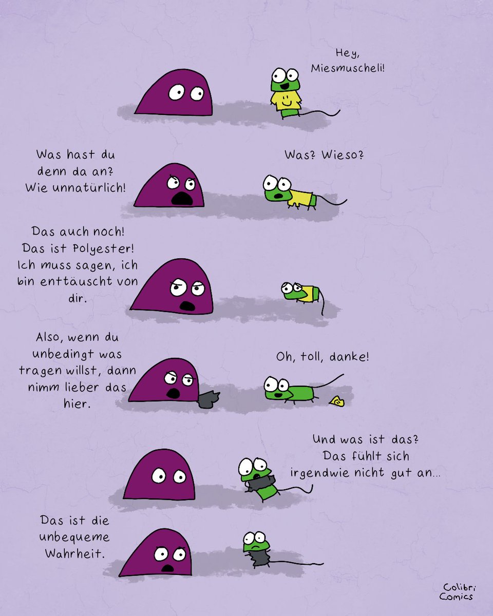 Echt unbequem…
#realityCheck