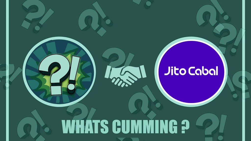 ЩΉΛƬ?! (@whatthenft_) on Twitter photo 🚨Collab Alert🚨
We just collabed with <a href="/JitocabalNFT/">Jito Cabal</a> 🔥
We’ll be raffling 2 WL spots here on X 🎟️✨
👉 The rest of the spots will be raffled on our Discord 👀
•Follow <a href="/WhatTheNFT_/">ЩΉΛƬ?!</a> & <a href="/JitocabalNFT/">Jito Cabal</a>
•Like & Retweet this post
•Tag 2 frens 👯. 🚨Collab Alert🚨
We just collabed with <a href="/JitocabalNFT/">Jito Cabal</a> 🔥
We’ll be raffling 2 WL spots here on X 🎟️✨
👉 The rest of the spots will be raffled on our Discord 👀
•Follow <a href="/WhatTheNFT_/">ЩΉΛƬ?!</a> & <a href="/JitocabalNFT/">Jito Cabal</a>
•Like & Retweet this post
•Tag 2 frens 👯.