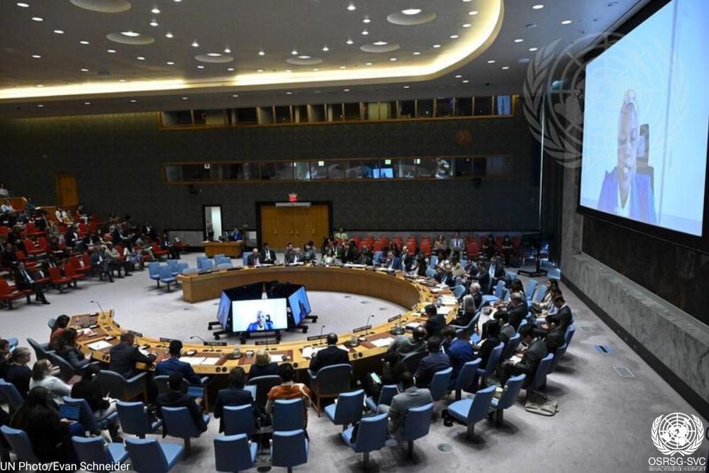 📺 Watch the video of the <a href="/UN/">United Nations</a> Security Council Open Debate on conflict-related sexual violence. Share it widely. Demand accountability. Hear the voices that demand justice, accountability, and change. 
 
The world is watching: tinyurl.com/y95p9sue