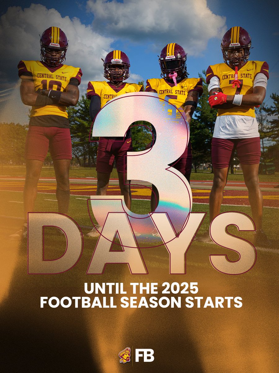 The countdown hits 3… kickoff is near. ⚡️ #CountdownToKickoff