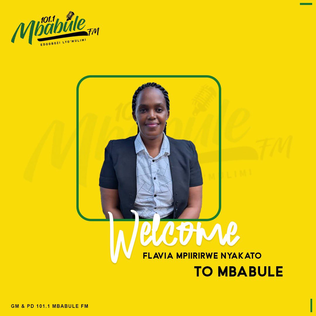 🚨 Exciting news! 

We’re thrilled to welcome <a href="/FAkajum86017/">Flavia Akajuma</a> as our new General Manager! 🎉 With a wealth of experience and a passion for radio, she is ready to lead us into an amazing future. Join us in giving her a warm welcome! #NewBeginnings #RadioFamily