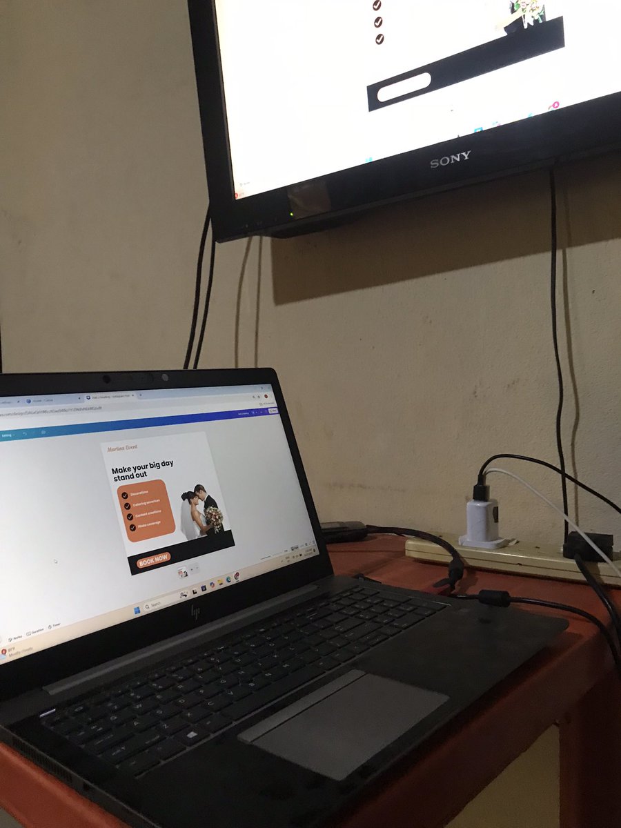 AwkaTech's tweet image. Today, our young designers created another  masterpiece 
A simple business flyer design, they’re learning to design with purpose.