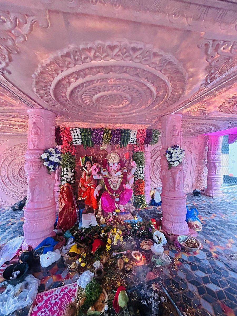 randomly went through thought of some of our locals inaugurated, then noticed all were Odia people &amp; it was completely their community organised ceremony, surprised how Bangalore has gone 

Koramangala 5th block
