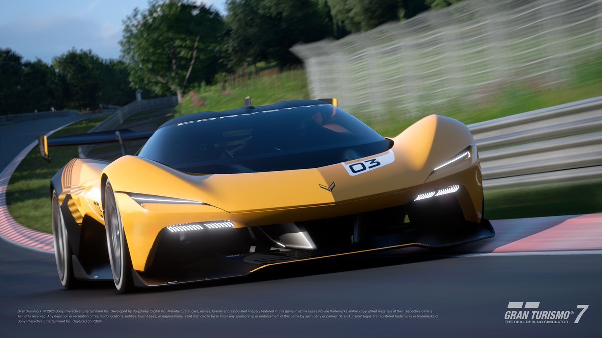 A última atualização de Gran Turismo 7 permite aos jogadores conduzir o novíssimo Chevrolet Corvette CX Concept e muito mais: play.st/3UOqer5