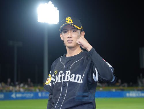 大津亮介選手の直筆サイン入り ホワイト 野球帽｜大津亮介選手の直筆