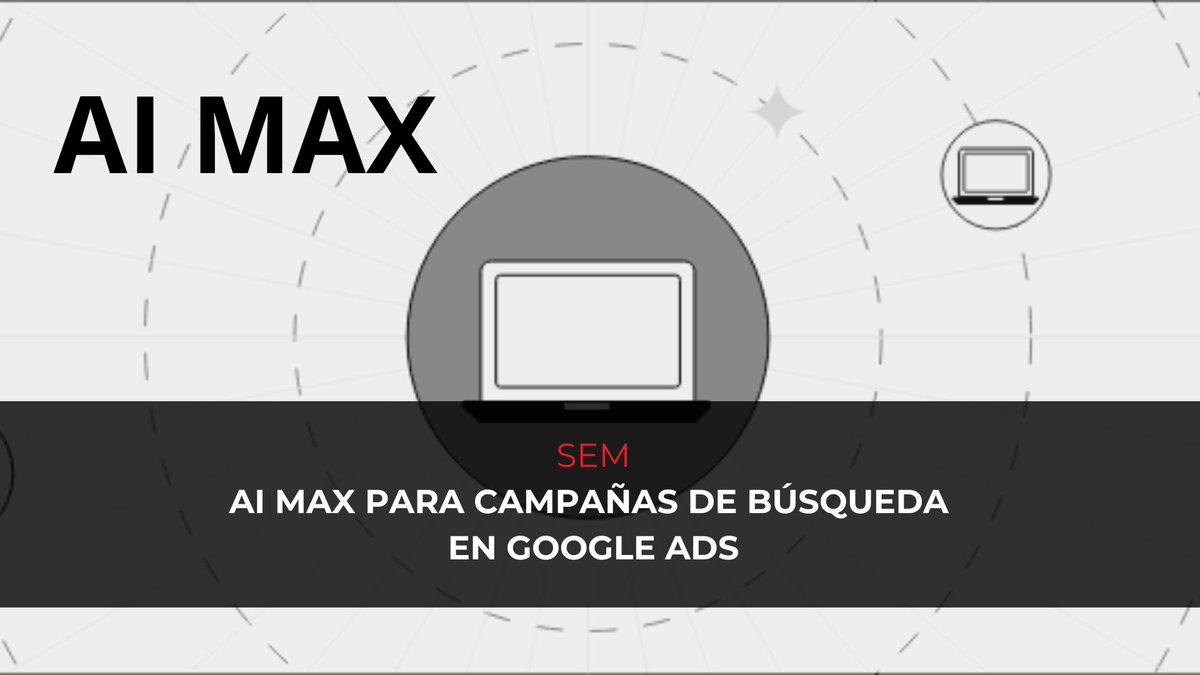 #Blog │ AI Max
La nueva beta de #Google, automatiza tus campañas de búsqueda con inteligencia artificial: anuncios personalizados, sin keywords y con mayor control sobre los términos de búsqueda.

geotelecom.es/blog/ai-max-ca…