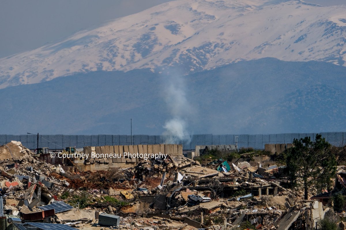 Many villages on the border of Lebanon that have been razed to the ground to make way for Trump’s ‘economic zone.’ I’ve been on the border since the war started &amp; can attest that most of these villages were razed after the ceasefire came into effect. This is ethnic cleansing.