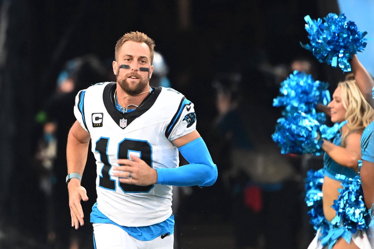 FirstReadFB's tweet photo. 🚨 BREAKING 🚨

The Minnesota #Vikings are bringing back WR Adam Thielen after a short stint in Carolina.

Trade details:
•Carolina gets: 2026 5th-rounder & 2027 4th-rounder
•Minnesota gets: Thielen, conditional 2026 7th & 2027 5th

The fan favorite WR is officially heading back to Minnesota #Skol #NFL #FirstReadFB