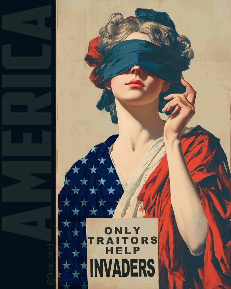 SLAVIC_NORD's tweet image. Those who helped facilitate this invasion must pay for their treason against the Ethnic Americans.

Only traitors help invaders!

🪓🇺🇲🗡