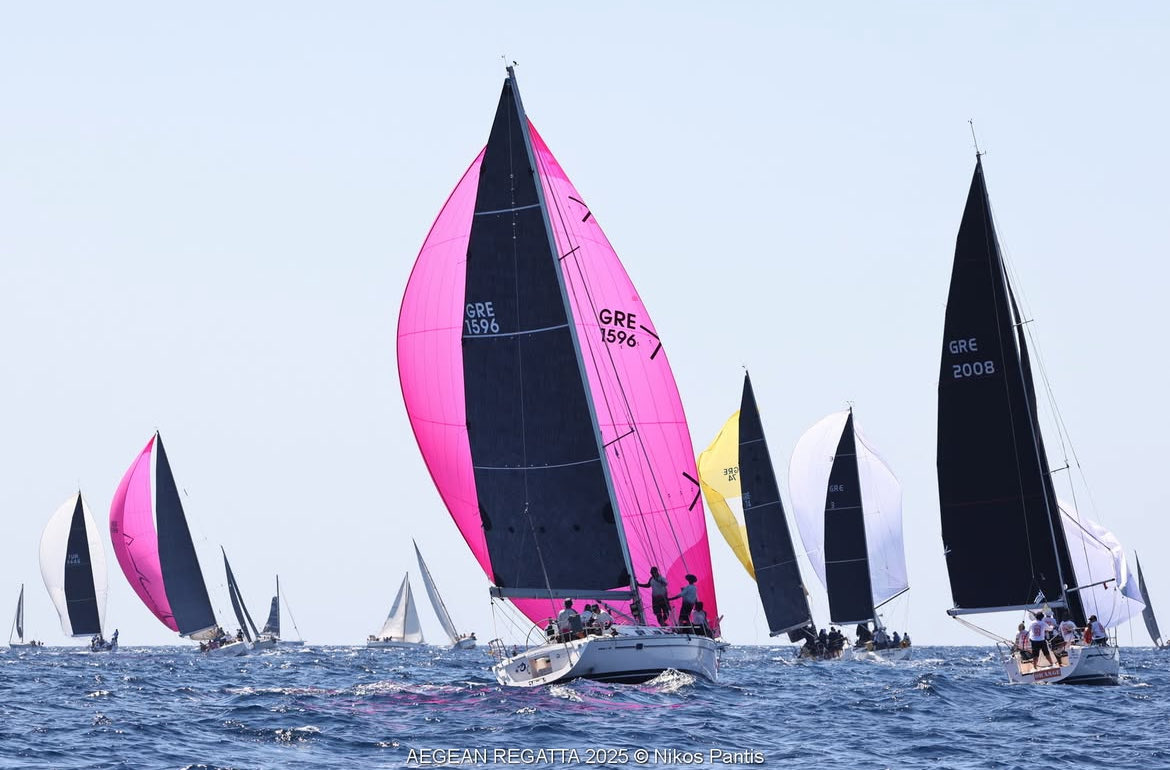 PressGreekEmbas's tweet image. 24th International Aegean Offshore Sailing Race ⛵️
 "AEGEAN REGATTA 2025"

until 30.08.2025
Myrina #Lemnos -Agios Efstratios- Plomari Lesvos -Mytilene #Lesvos

🔗aegeanregatta.gr/en/home/

#sailing #onboard ⚓️
#aegeanregatta2025 #aegeanregatta
#falirosailing @nopfalirou 🌊