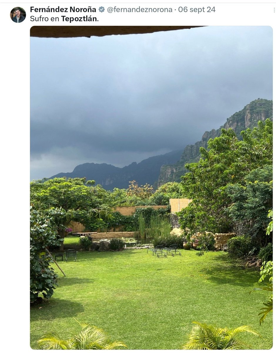Sobre la casa en Tepoztlán de Gerardo Fernánde Noroña, él declara que le dieron crédito para comprarla. Pero no es un crédito hipotecario sino un préstamo personal. La tasa de BBVA por ejemplo es del 33% anual, es decir por 12 millones pagaría 4 millones de interés anual. 🤑😳
