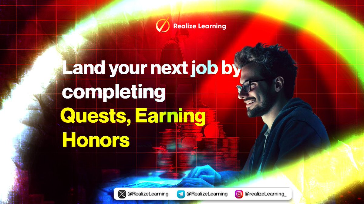 RealizeLearning's tweet image. 💼 Companies will hire through Realize Learning.

Our plan is to simply finish Quests, earn Honors, and apply directly.

📌 Moving forward, your next job might just be one Quest away.

#RealizeLearning #Web3Education #LearnToEarn #RLcoin #EFO #RL #Learn2Earn