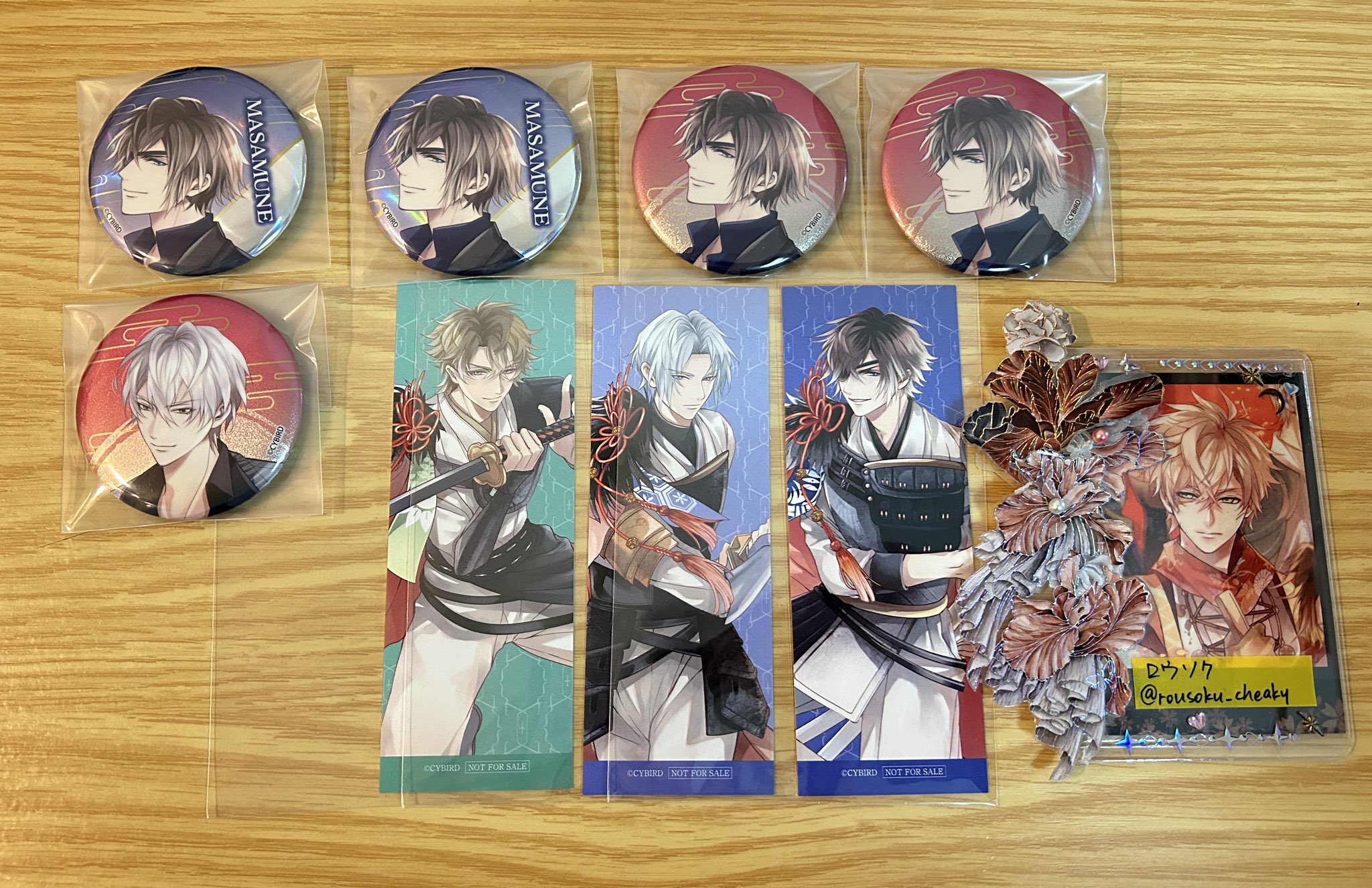 【新品・未使用】イケメン戦国 直江兼続 10周年 グッズセット イケメン戦国 しおり 10周年 直江兼続 新宿マルイアネックス