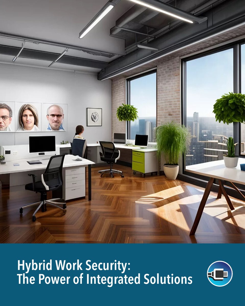 Discover powerful strategies to secure hybrid work environments! Integrate IT solutions with physical tools like port locks and data blockers for maximum protection. Learn more here: go-tcc.com/hybrid-work #cybersecurity #InformationTechnology #ITsecurity