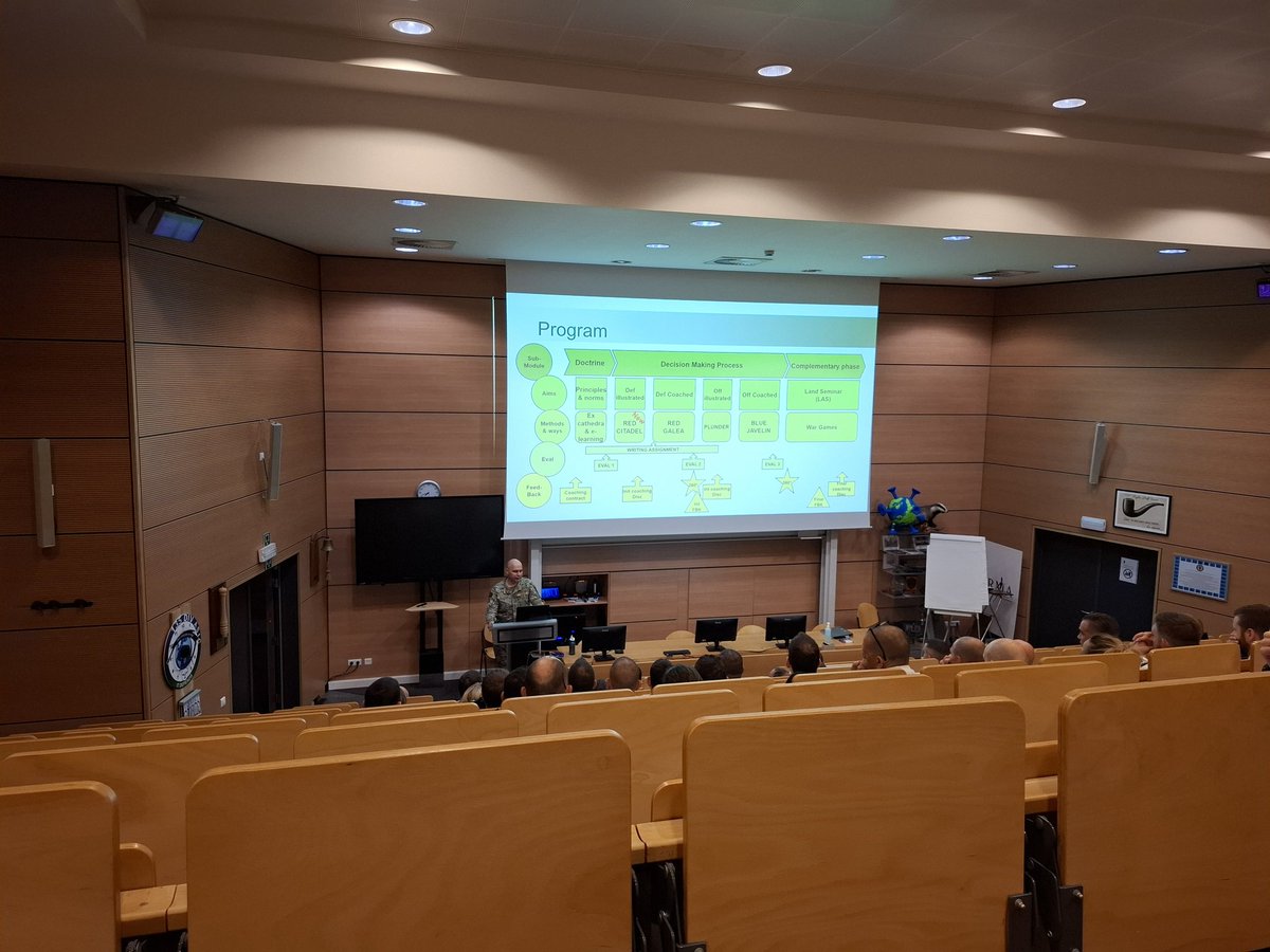 Chair of Land Operations, BEL Defence College tweet media