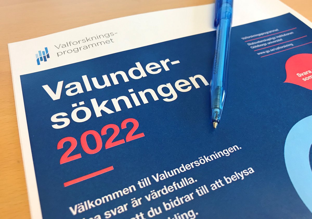 Valforskning GU tweet media