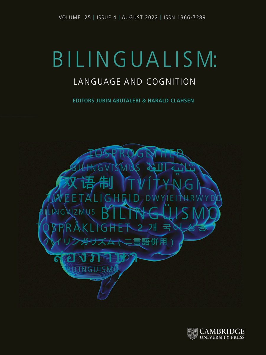 🧠 Bilingualism = mental agility! Studies show bilinguals switch tasks more smoothly, boosting flexibility and focus in everyday life.
This mental “workout” helps keep the brain sharp in school, work, and beyond. 🌟 
Read more 👉 cambridge.org/core/journals/…