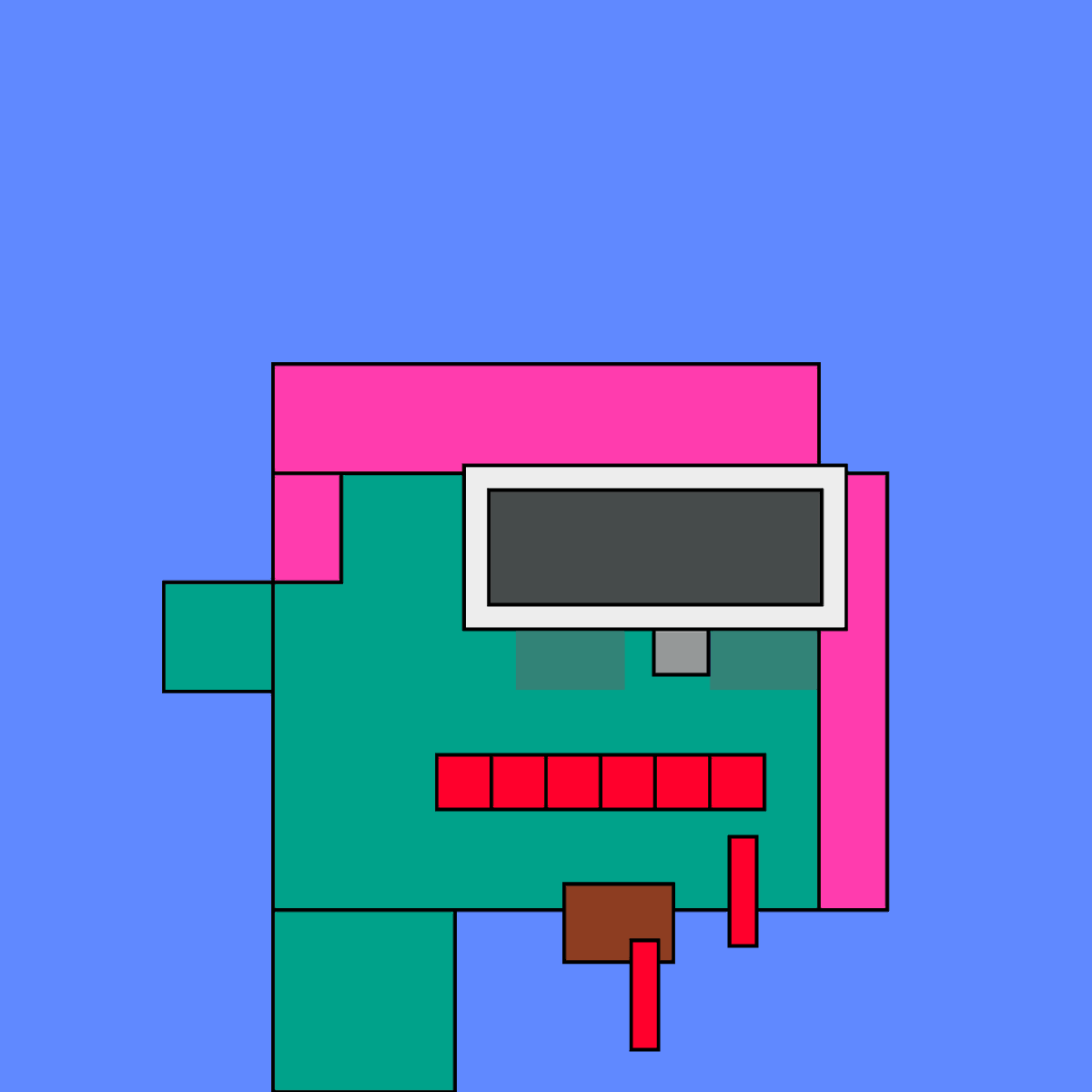 Meet Royal #449812 - an 11 trait Gen 4 Royal whose unique traits are determined by its block number!

Let's break down how each trait was mathematically derived:

BODY: Its Zombie body appears because the second last digit is 1 and the block number string includes both "2" and