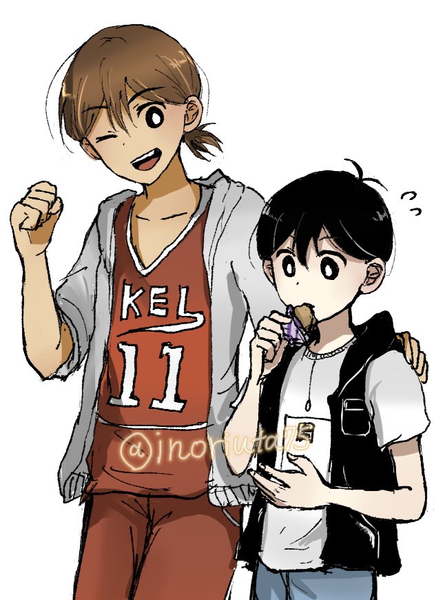 早々に食べ終えてから食べるのを応援してくれる（？）