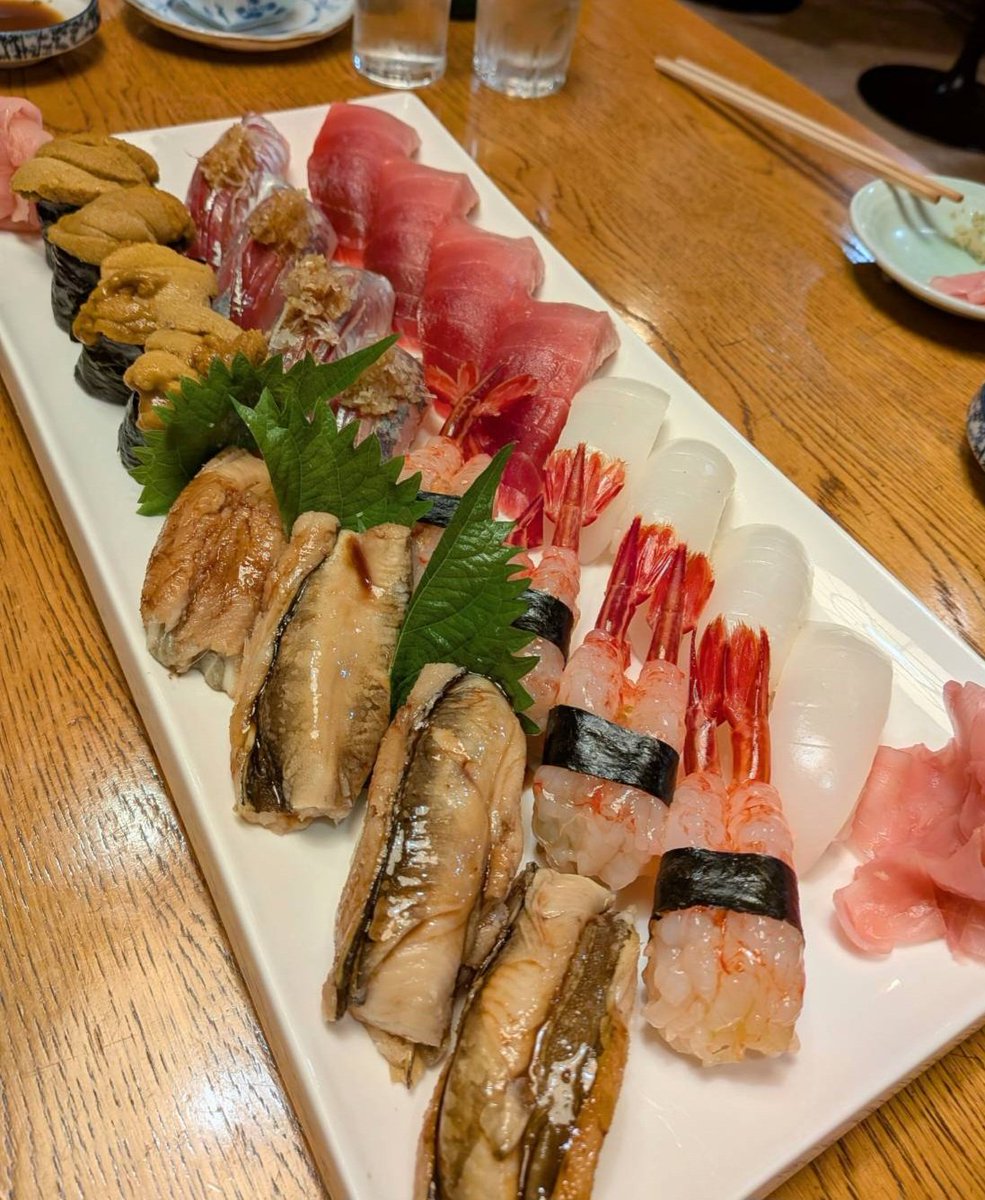 昔よく行っていたお寿司屋さんに久々に行ってきた相変わらず美味かった最高